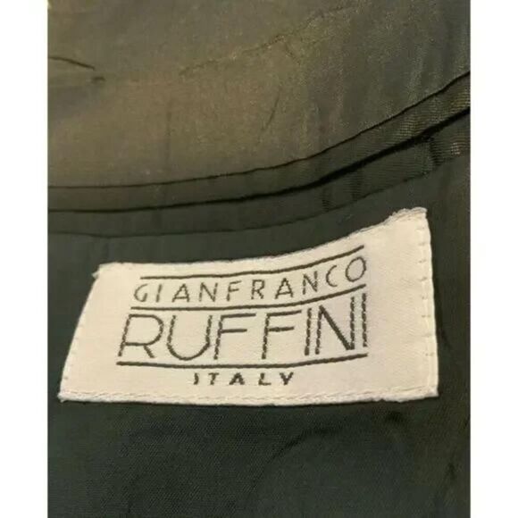 Gianfranco Ruffini Jacket Mens 43R Notched Lapel Wool Blazer Sport Coat Jacket - Picture 8 of 10